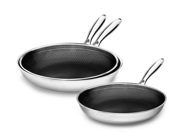 3 stück pfannenset - hybride antihaft onyx cookware bratpfannen von ONYX COOKWARE - FRYING PAN SETS