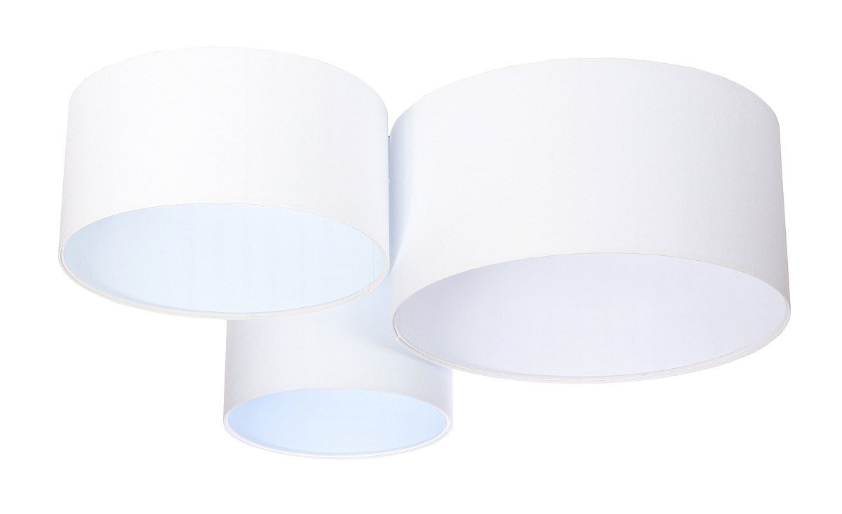 ONZENO Deckenleuchte Trio Pure Blithesome 1 75x34x34 cm, einzigartiges Design und hochwertige Lampe von ONZENO