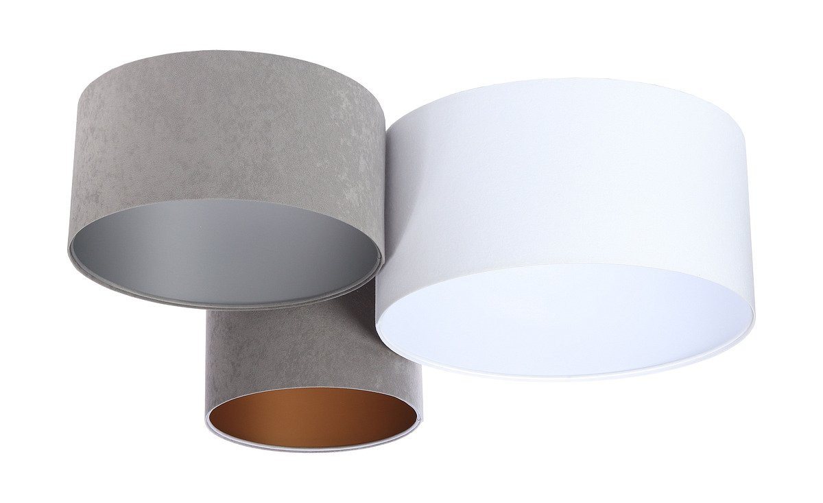 ONZENO Deckenleuchte Trio Pure Lavish 75x34x34 cm, einzigartiges Design und hochwertige Lampe von ONZENO