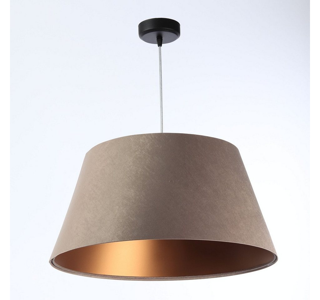 ONZENO Pendelleuchte Big bell Elegant Grand 1 50x27x27 cm, einzigartiges Design und hochwertige Lampe von ONZENO