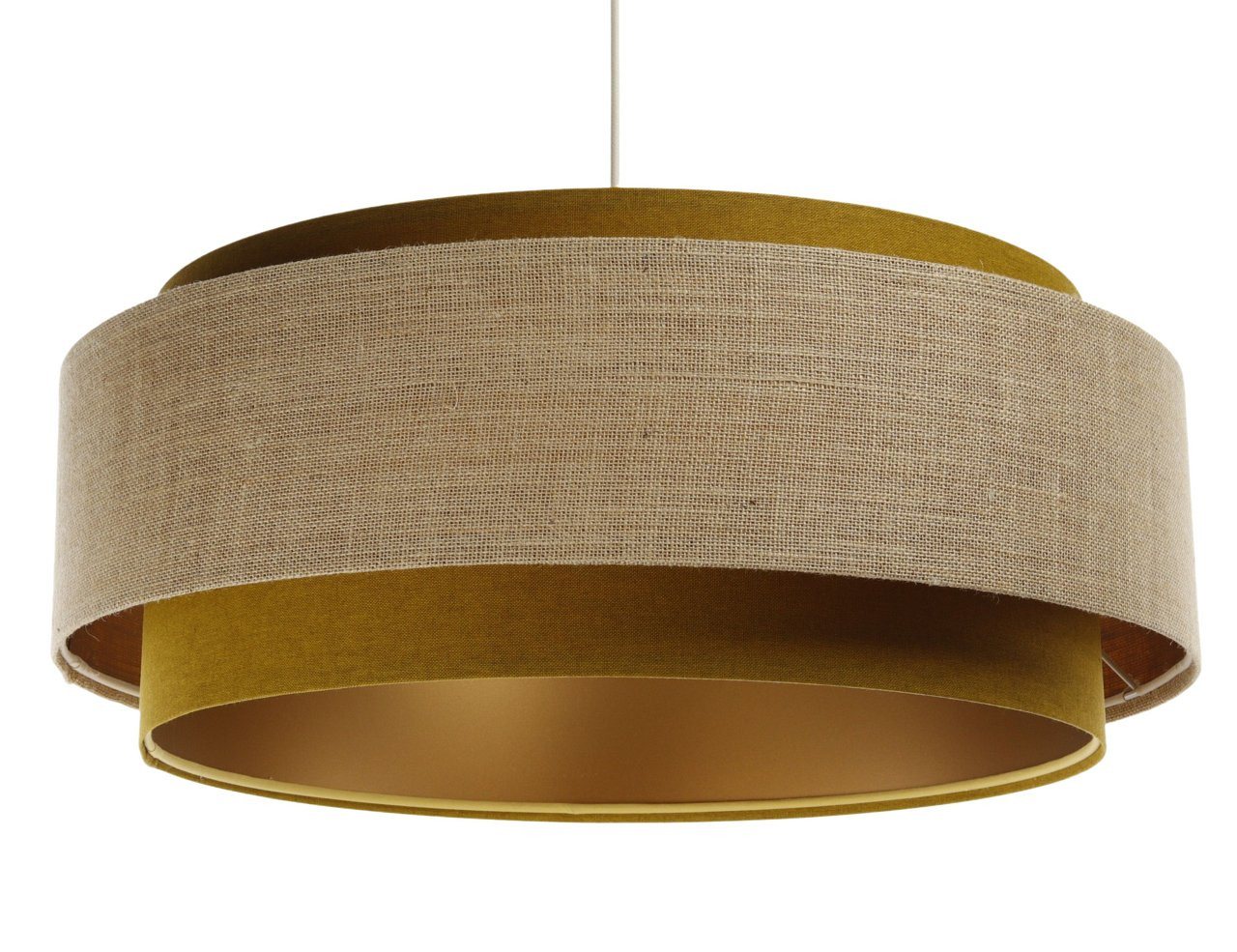 ONZENO Pendelleuchte Doblo Neoteric Luxe 1 60x25x25 cm, einzigartiges Design und hochwertige Lampe von ONZENO