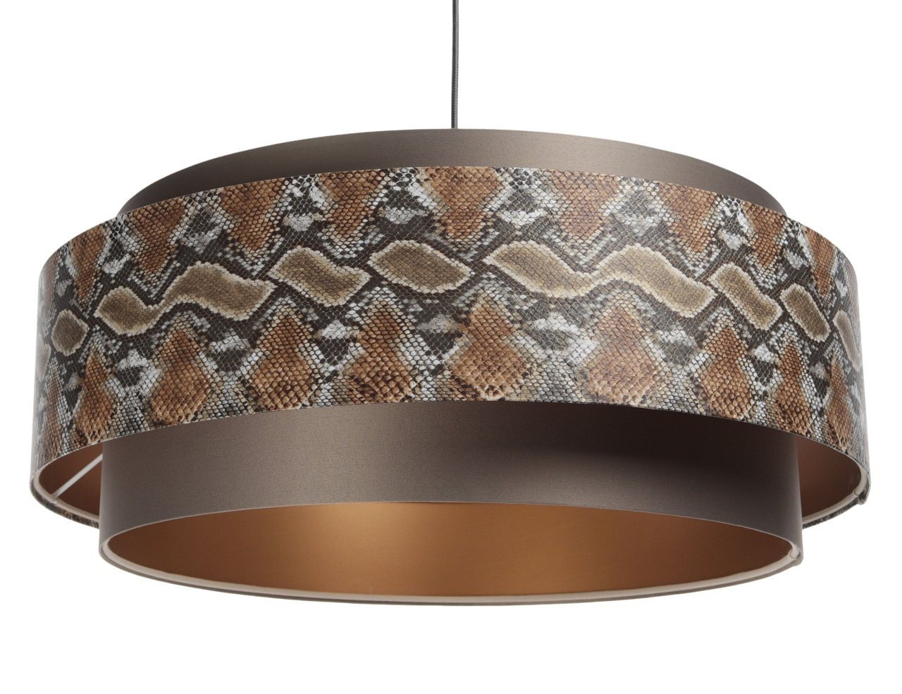 ONZENO Pendelleuchte Doblo Neoteric Zesty 1 60x25x25 cm, einzigartiges Design und hochwertige Lampe von ONZENO