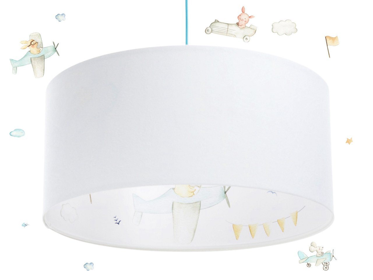 ONZENO Pendelleuchte Foto Dreamy Shiny 1 40x20x20 cm, einzigartiges Design und hochwertige Lampe von ONZENO