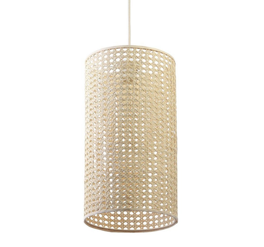 ONZENO Pendelleuchte Rattan Cozy Dreamy 25x42x42 cm, einzigartiges Design und hochwertige Lampe von ONZENO