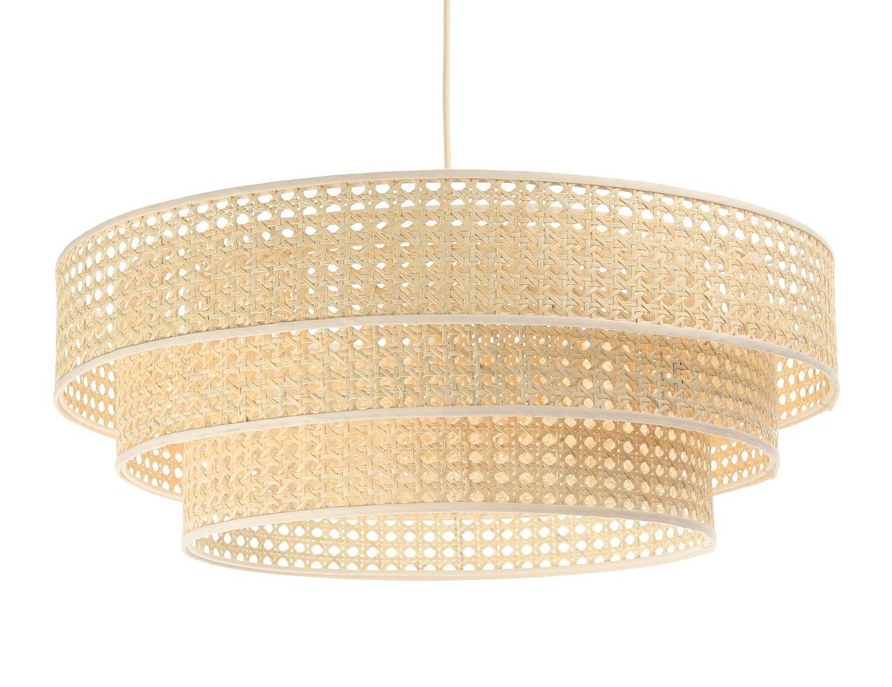 ONZENO Pendelleuchte Rattan Lacey Stunning 60x20x20 cm, einzigartiges Design und hochwertige Lampe von ONZENO