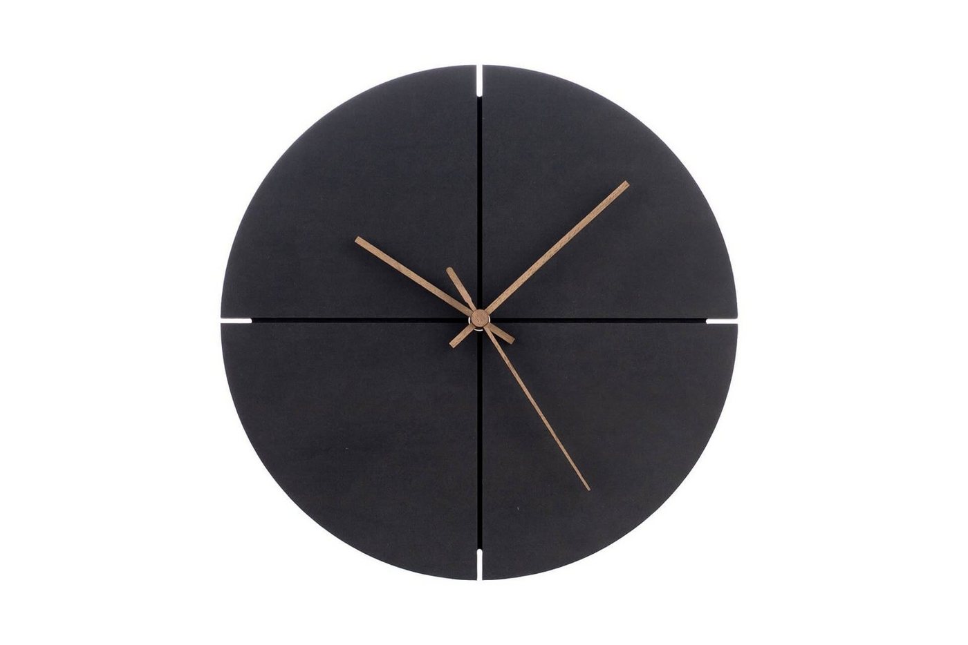 ONZENO Wanduhr THE INTENSE. 29x29x0.9 cm (handgefertigte Design-Uhr) von ONZENO
