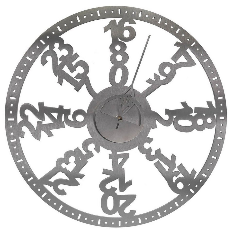 ONZENO Wanduhr THE LASERCUT. 37x37x3 cm (handgefertigte Design-Uhr) von ONZENO