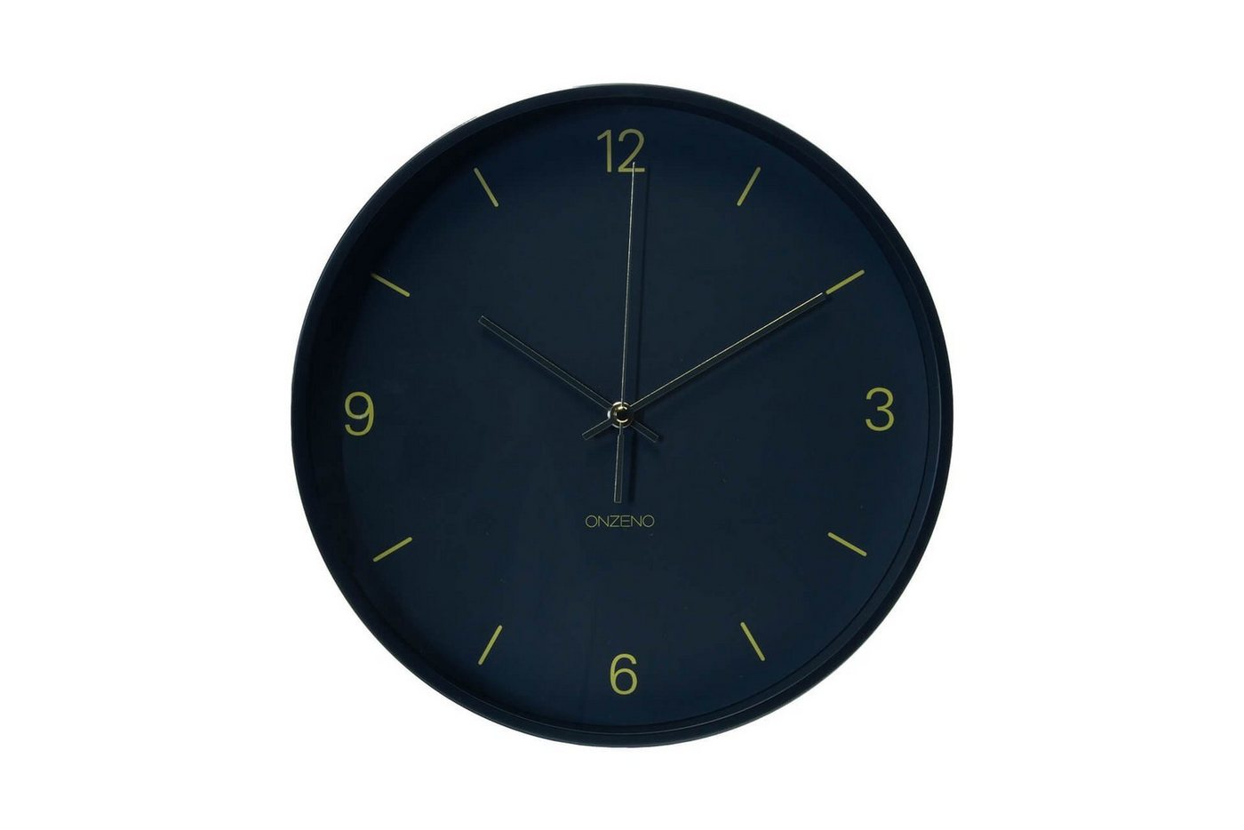 ONZENO Wanduhr THE SHIMMERING. 30x30x4.5 cm (handgefertigte Design-Uhr) von ONZENO