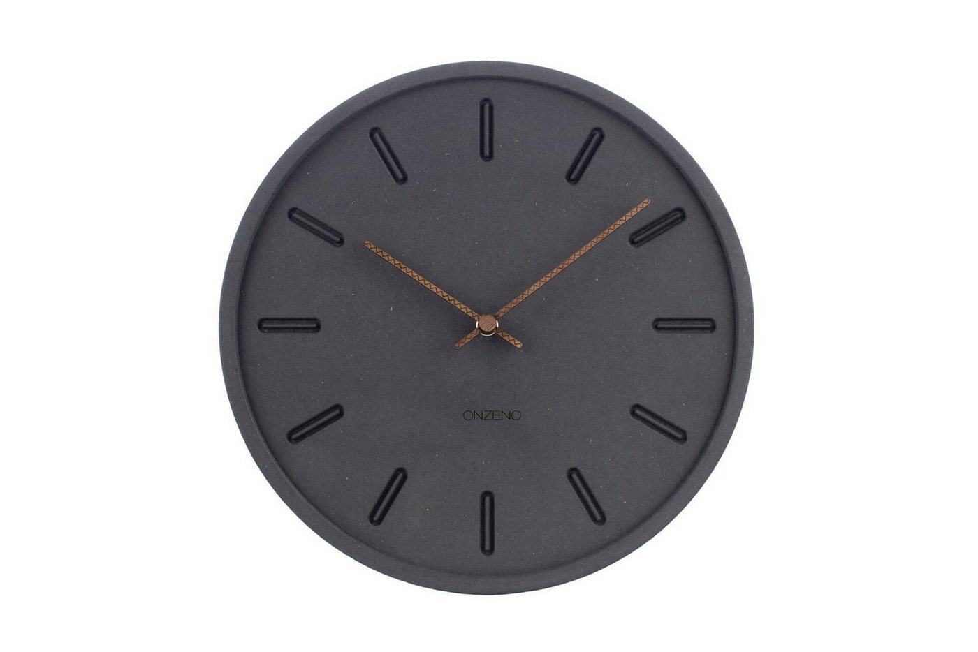ONZENO Wanduhr THE SWIFT. 29x29x0.5 cm (handgefertigte Design-Uhr) von ONZENO