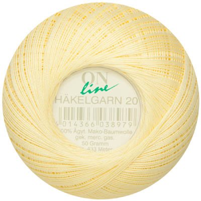 ONline HÄKELGARN 50 g Stärke 20 0046 433 m 50 g ONline HÄKELGARN 50 g Stärke 20 0046 433 m 50 g von ONline Garne