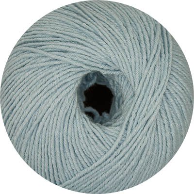 ONline Garne Linie 18 Cotone Stretch, 83% Baumwolle, 12% Polyamid, 5% Polyester, 003 Hellblau, 160 m 50 g von ONline Garne