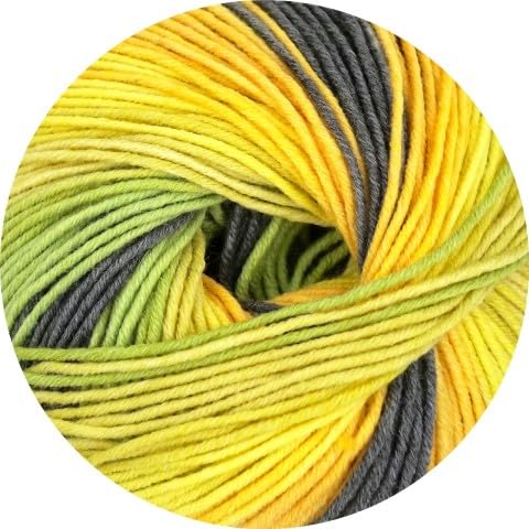 ONline Linie 110 Timona Design Color 331 - gelb/anthrazit/orange ONline Linie 110 Timona Design Color 331 - gelb/anthrazit/orange von ONline Garne