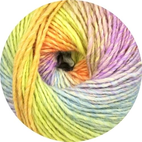 ONline Linie 359 Fano 141 - Gelb/Orange/Flieder/Hellblau von ONline Garne
