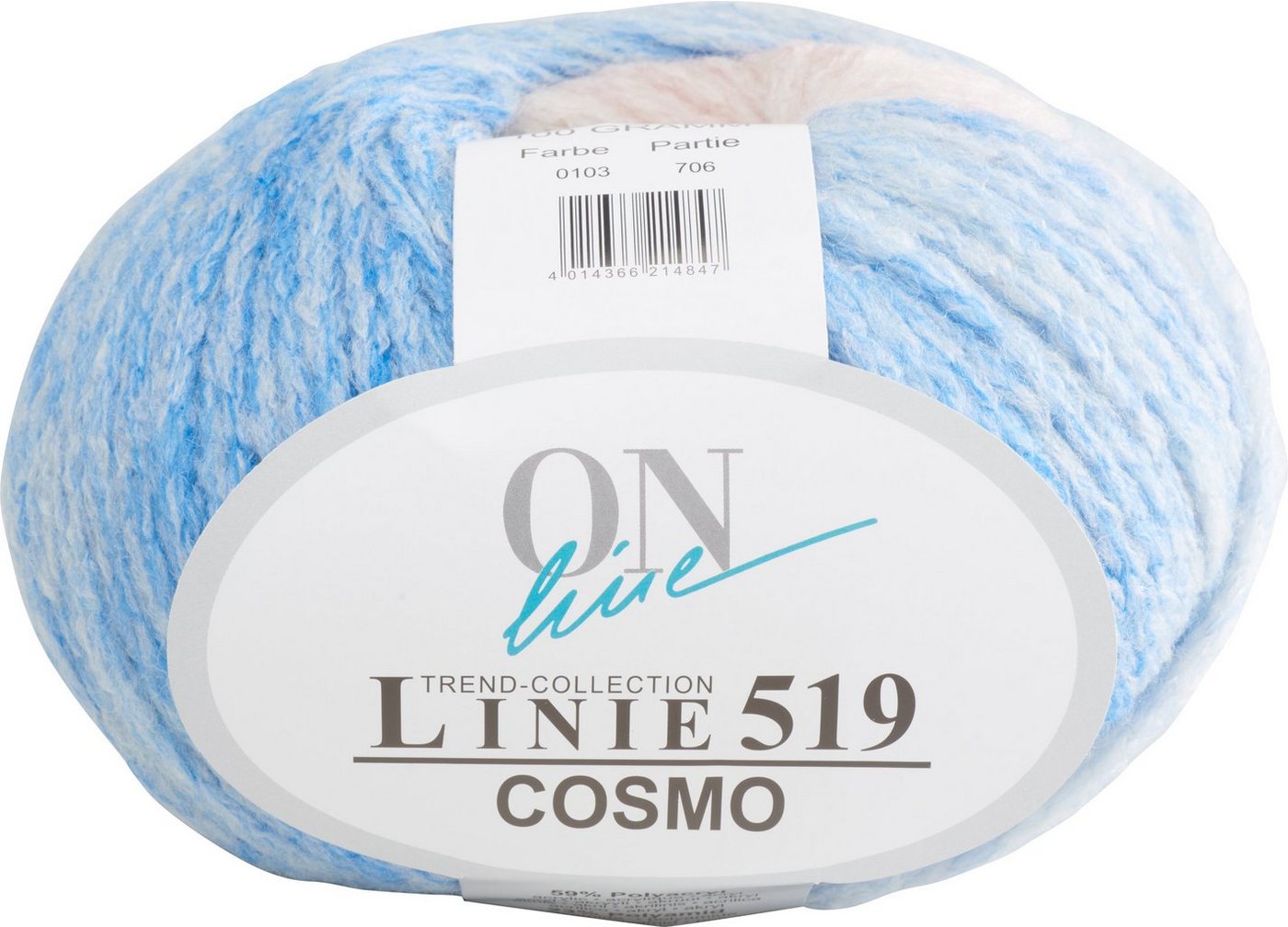 ONline Cosmo Linie 519 Häkelwolle, 100 g von ONline