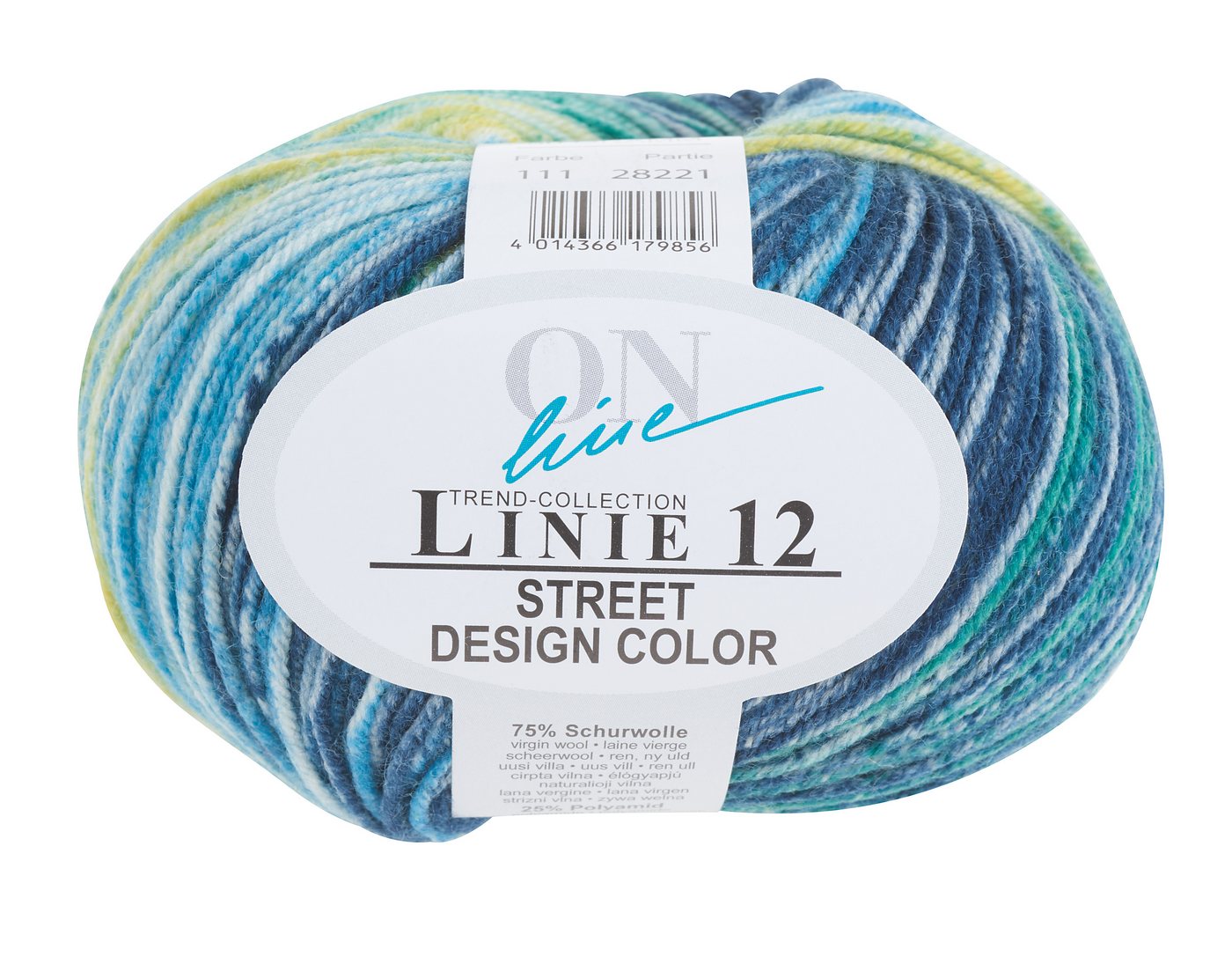 ONline Street Design Color Linie 12 Häkelwolle, 50 g von ONline