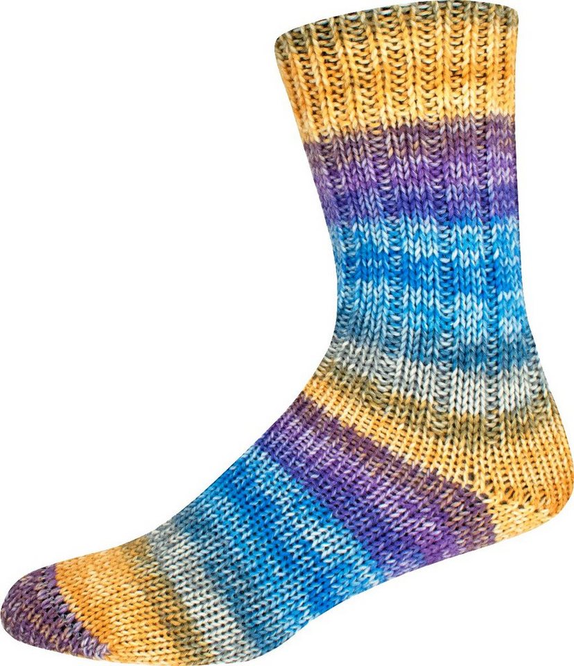 ONline Wolle Supersocke Merino-Color Häkelwolle, Sortierung 349 150 g von ONline