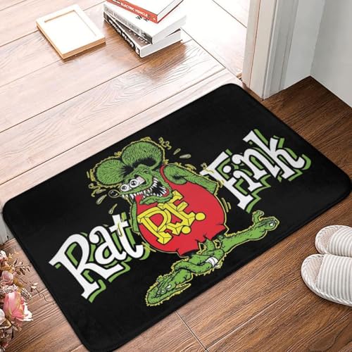 OOAHJEID Fußmatte Badteppich Teppich Anime Cartoon Rat Fink Fußmatte rutschfeste Eingang Badezimmer Küche Matten WC Teppich OOAHJEID Fußmatte Badteppich Teppich Anime Cartoon Rat Fink Fußmatte rutschfeste Eingang Badezimmer Küche Matten WC Teppich von OOAHJEID