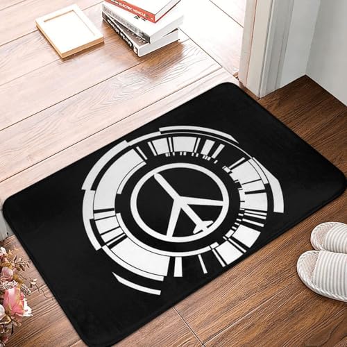 OOAHJEID Fußmatte Badteppich Teppich Metal Gear Solid Peace Walker Emblem rutschfeste Bodenmatte von OOAHJEID