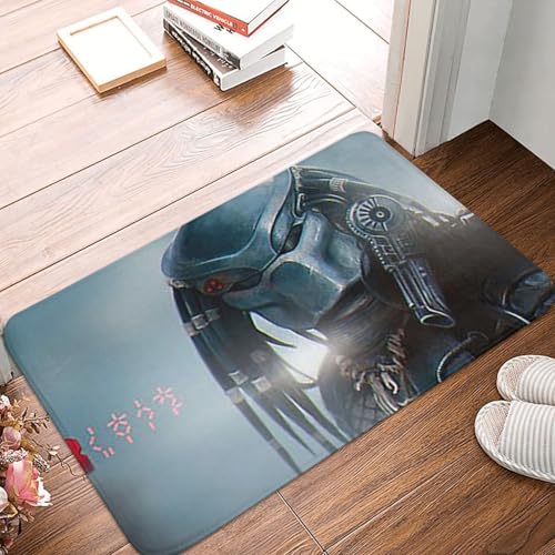 OOAHJEID Fußmatte Badteppich Teppich Predator Wallpaper rutschfeste Bodenmatte Waschbarer Teppich von OOAHJEID