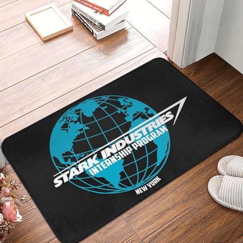 OOAHJEID Fußmatte Badteppich Teppich Stark Industries Group Anti-Rutsch-Bodenmatte Sandkratzteppich von OOAHJEID