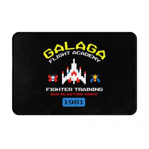 OOAHJEID Fußmatte für Badezimmer Arcade Galaga Videospiel Vintage 80er Jahre Invader Space Gaming Alien Matte für Zuhause Bedruckte Innenmatten OOAHJEID Fußmatte für Badezimmer Arcade Galaga Videospiel Vintage 80er Jahre Invader Space Gaming Alien Matte für Zuhause Bedruckte Innenmatten von OOAHJEID