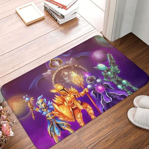 OOAHJEID Fußmatte für Badezimmer Bad rutschfeste Teppich Terraria Indie Spiel Schlafzimmer Matte Eingang Tür Fußmatte Home Decor Teppich von OOAHJEID
