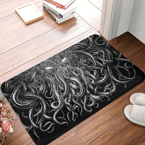 OOAHJEID Fußmatte für Badezimmer Cthulhu Mythos Anti-Rutsch-Fußmatte Küchenmatte The Sleeper Must Awaken Bodenteppich Eingangstür Teppich Schlafzimmer Dekorativ OOAHJEID Fußmatte für Badezimmer Cthulhu Mythos Anti-Rutsch-Fußmatte Küchenmatte The Sleeper Must Awaken Bodenteppich Eingangstür Teppich Schlafzimmer Dekorativ von OOAHJEID