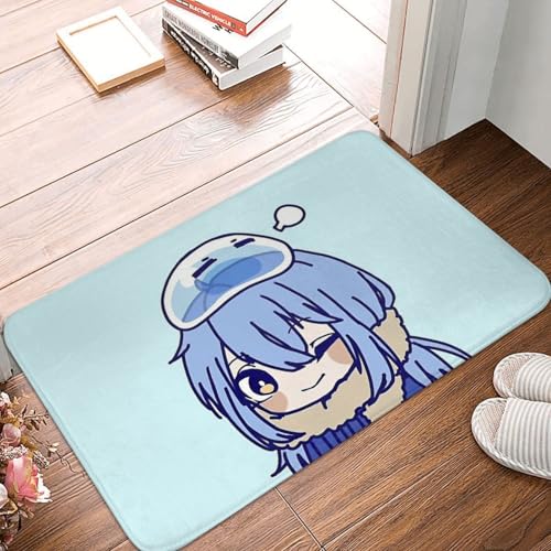 OOAHJEID Fußmatte für Badezimmer That Time I Got Reincarnated as a Slime Anime Küchenteppich Rimuru Waifu Chibi Flanellmatte Willkommens-Fußmatte Heimdeko-Teppich OOAHJEID Fußmatte für Badezimmer That Time I Got Reincarnated as a Slime Anime Küchenteppich Rimuru Waifu Chibi Flanellmatte Willkommens-Fußmatte Heimdeko-Teppich von OOAHJEID