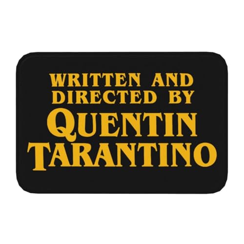 OOAHJEID Saugfähige Fußmatte Quentin Teppich Tür Boden Bad Küche Matte Anti-Rutsch PulpFiction Film Fußmatte Balkon Eingang Teppich OOAHJEID Saugfähige Fußmatte Quentin Teppich Tür Boden Bad Küche Matte Anti-Rutsch PulpFiction Film Fußmatte Balkon Eingang Teppich von OOAHJEID