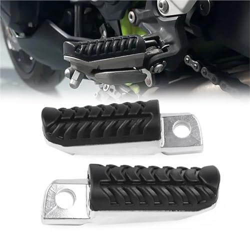 OOELAZ 2025 Z650 Z900 Motorrad Reiter Fußrasten Vorne Fußrasten Fuß Peg Pedal Für K&awasaki Für Ninja 650 EX650 H2 ZX1002 Für Versys-X 300 250 von OOELAZ