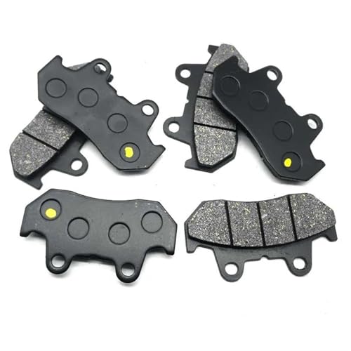 OOELAZ Bremsbelagsatz Für Motorrad Vorn Und Hinten Für VF1000F Interceptor SC15 1984 VF1000 F F2 SC19 1985 1986 1987 VF OOELAZ Bremsbelagsatz Für Motorrad Vorn Und Hinten Für VF1000F Interceptor SC15 1984 VF1000 F F2 SC19 1985 1986 1987 VF von OOELAZ