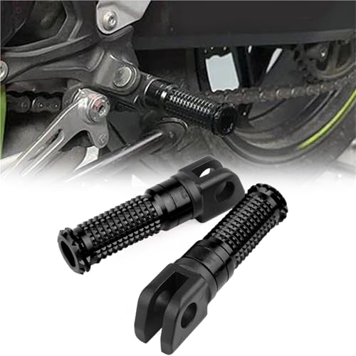 OOELAZ ER6N ER-6F Motorrad Fußrasten Fußrasten Für K&awasaki Für Ninja 400 650R 250R ZX14 ZX 6R 9R Für Ninja 650 1000 Z900 Z1000 Z650 RS SE von OOELAZ