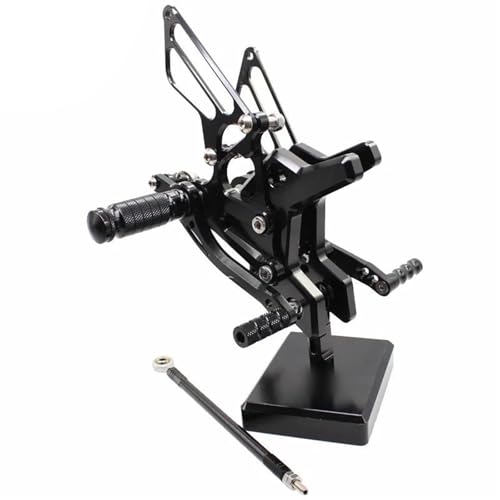 OOELAZ Für K&awasaki Z750 Z 750 2004-2006 2005 CNC Motorrad Einstellbare Fußrasten Fußrastenanlage Hinten Gesetzt Fußstütze Fußrasten Pedal Accessorires von OOELAZ