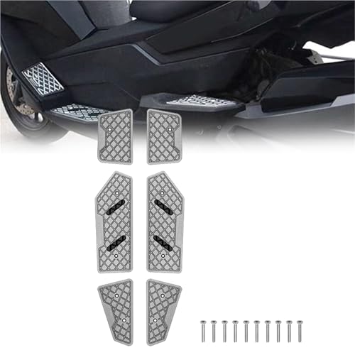 OOELAZ Motorrad-Fußstütze Für C400GT C 400 GT C400 GT 2018–2024 2019 2020 2021 2022 2023, Modifizierte Aluminiumlegierung, rutschfeste Fußstützen, Fußpedal von OOELAZ