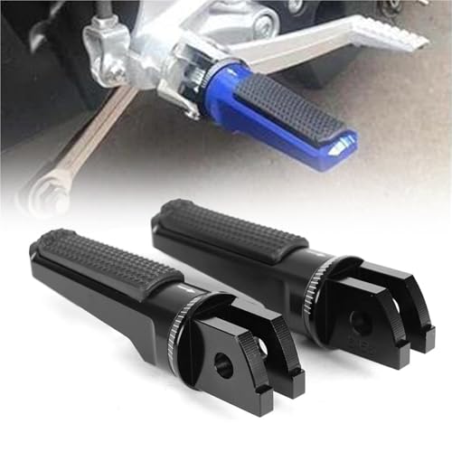 OOELAZ Vorne Fußrasten Fußrasten Für Y&amaha MT07 MT09 MT 07 09 Tracer GT FZ6 F&Azer FJR1300A/ALS XSR700 XSR900 XSR 700 900 XJ6 Diversion von OOELAZ