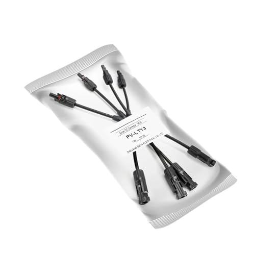 1 paar Solar Kabel Zweig Solar Stecker Männlich & Weiblich Y Zweig Solar Stecker for PV 1000V 1Pcs(PV-LTY3-1) von OOOVAVNE