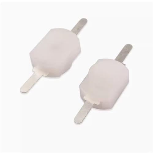 12 * 8mm DC 30V 1A Auf Aus Mini Push Button Schalter for Taschenlampe 1208YD 1288BM 1Pcs(1208YD White) von OOOVAVNE