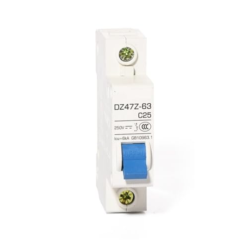 2P DC 250V Solar-Mini-Leistungsschalter 6A 10A 16A 20A 25A 32A 40A 50A 63A DC 1 Stück(1P,63A) von OOOVAVNE