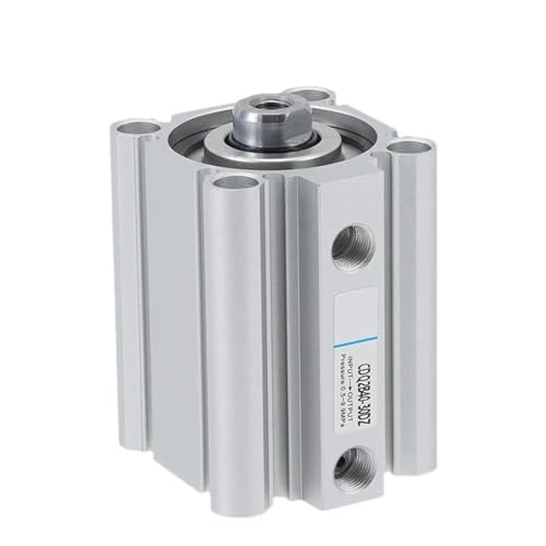 CQ2B-12/16/20/25x5/10/15/20/25/30D Doppeltwirkender Kompakt-Luftzylinder Standard-Innengewinde Einzelstange 1 Stück(Stroke 50mm,CDQ2B25 (Bore 25mm)) von OOOVAVNE
