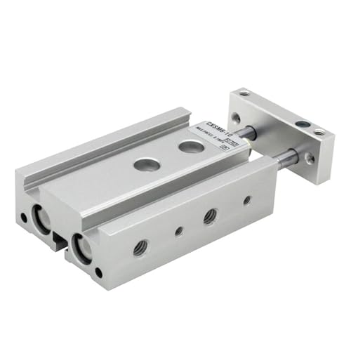 CXSM6 CXSM10 CXSM15 Doppelstangen-Gleitlager Luftpneumatikzylinder Eingebauter Magnet 1St(-15,CXSM6) von OOOVAVNE