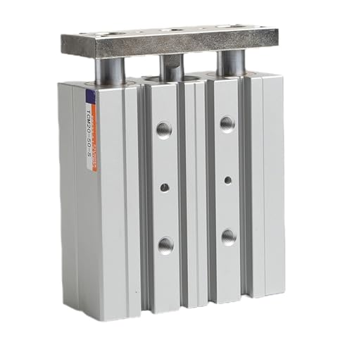 Compact Guide Pneumatic Cylinder TCM50 TCM63 1Pcs(300mm Stroke,TCM63) von OOOVAVNE