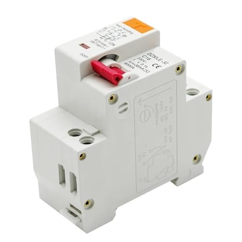 DZ30L DZ40LE 230V 1P + N Fehlerstromschutzschalter Mit Über Und Kurzschluss Schutz RCBO MCB 6-63A 1Pcs(40A) von OOOVAVNE
