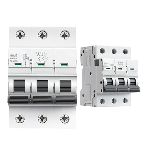 GYM9 3P 6KA Mini Disyuntor Din-Schienen-Leistungsschalter 6A 10A 16A 20A 25A 32A 40A 50A 63A AC-Typ MCB 400V 1St(6A) von OOOVAVNE