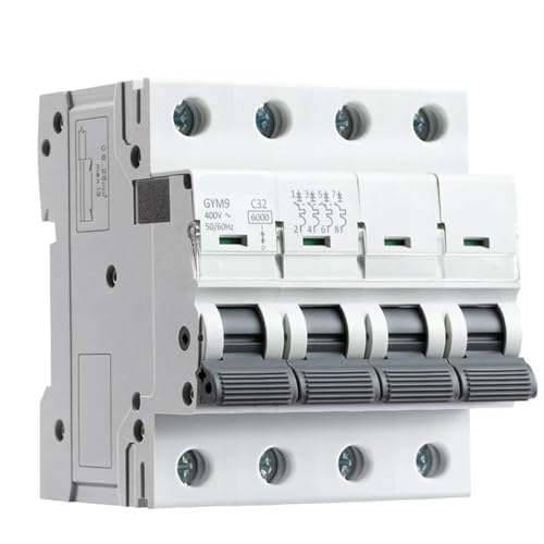 GYM9 4-poliger 6KA-Schaltleistung MCB Din-Schienen-Mini-Leistungsschalter 6A-63A AC-Typ Direkt ab Werk 1 Stück(25A) von OOOVAVNE