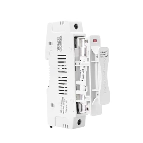 GYPV-63 1500VDC Sicherungshalter 10 * 38mm 14 * 85mm Solar PV DC Sicherung 1P 10A 15A 25A 30A 40A 50A Photovoltaikschalter 1St(10A with LED Holder) von OOOVAVNE