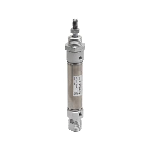 Kissen Luftzylinder Standard Doppeltwirkend Einzelstange CD85N Bohrung 16 20 25mm Hub 10-200mm 1 Stücke(C85N16,10C-B) von OOOVAVNE