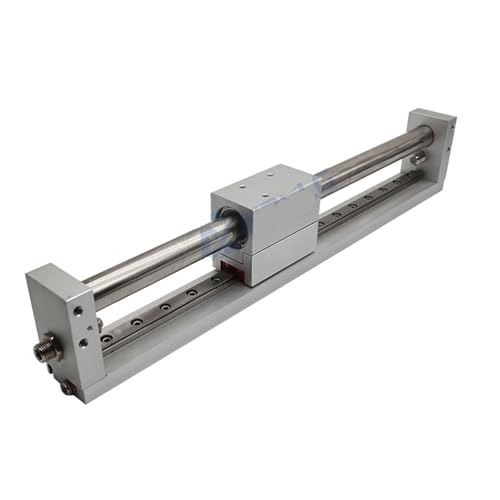 Kolbenstangenlosen RMH10 RMH15 Magnetische Mit Linearführung Pneumatische Zylinder Doppel Wirkenden 1Pcs(Stroke 200mm,RMH15) von OOOVAVNE