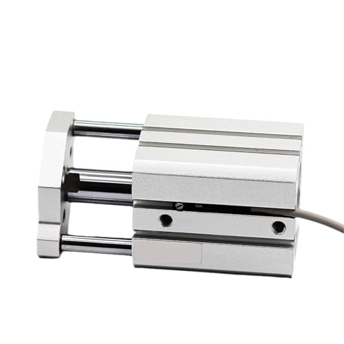 Mit Magnet Thin AIR Doppeltwirkend Führungsstange Kompakter Pneumatikzylinder CDQMB40 CDQMB501Pcs(Stroke 100mm,CDQMB50) von OOOVAVNE