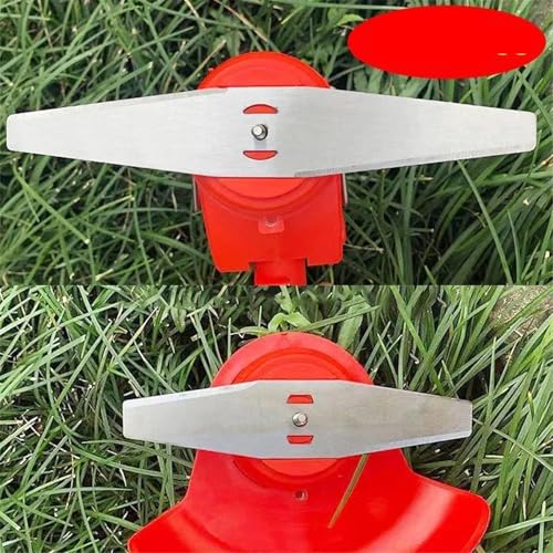 OOOVAVNE 20/15cm Ersatz Klingen Metall Gras String Trimmer Kopf Rasenmäher Armaturen Teile 1Pcs(10pcs-15cm) von OOOVAVNE