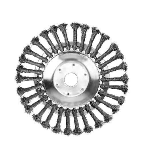OOOVAVNE 8 Zoll Draht Jäten Rad Garten Werkzeug Rasenmäher Zubehör Twisted Draht Disc Typ Draht Rad 1Pcs OOOVAVNE 8 Zoll Draht Jäten Rad Garten Werkzeug Rasenmäher Zubehör Twisted Draht Disc Typ Draht Rad 1Pcs von OOOVAVNE